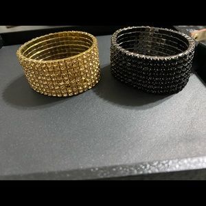 Sparkling diamond bracelets